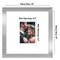 Americanflat 14x14 Wedding Signature Picture Frame - 5x7 with Mat or 14x14 without Mat - Signature Frame for Celebrations - Shatter Resistant Glass - Hanging Hardware